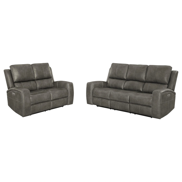 Brickston Triple Power Reclining Sofa Set