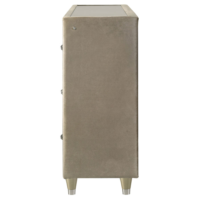 Lorient LED Dresser with Flame Visualizer