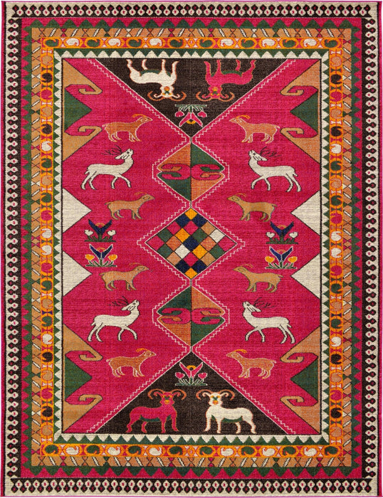 Unique Loom Sedona Collection Area Rug - Cuyahoga