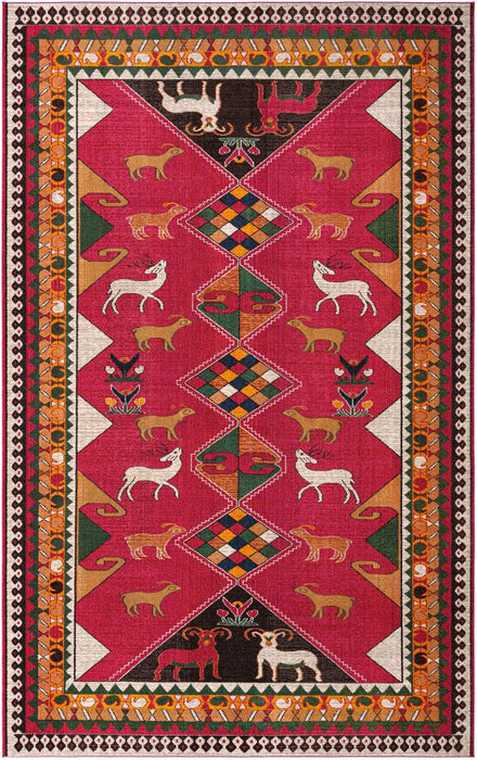 Unique Loom Sedona Collection Area Rug - Cuyahoga