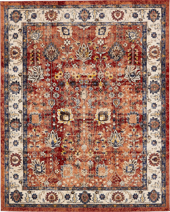 Unique Loom Utopia Collection Area Rug - Antheia