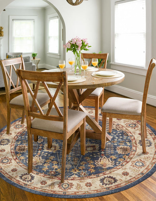 Unique Loom Utopia Collection Area Rug - Antheia