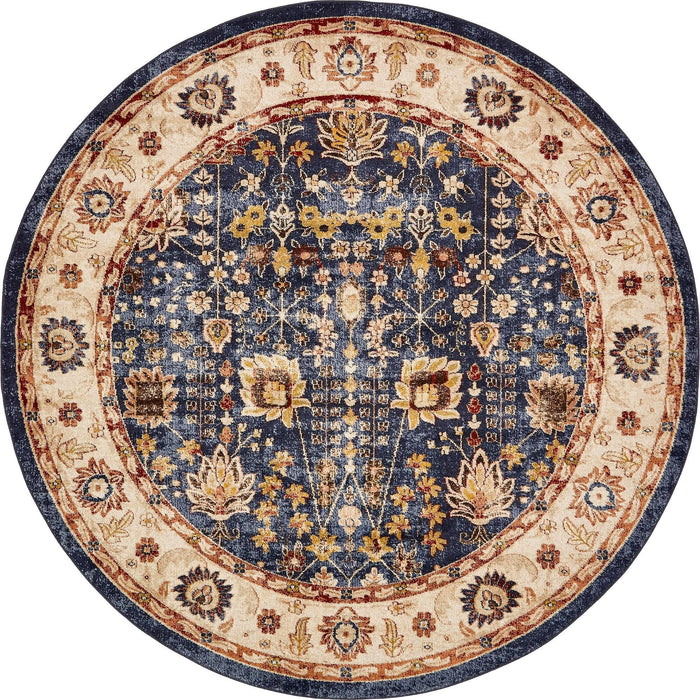 Unique Loom Utopia Collection Area Rug - Antheia