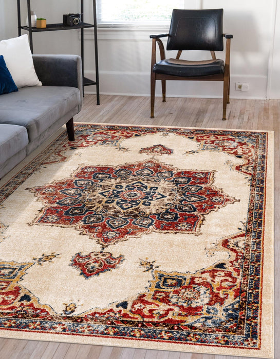 Unique Loom Utopia Collection Area Rug - Helios