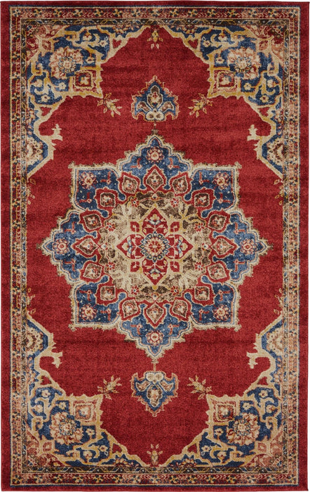 Unique Loom Utopia Collection Area Rug - Helios