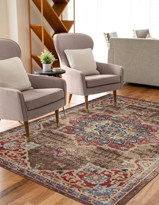 Unique Loom Utopia Collection Area Rug - Helios