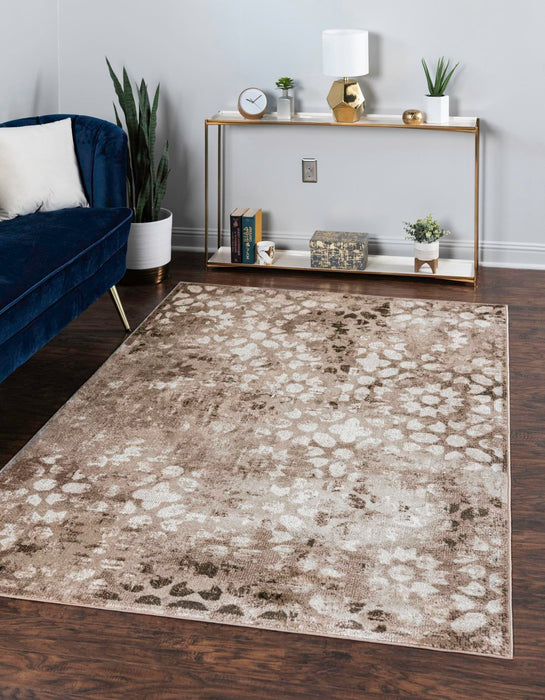 Unique Loom Sofia Collection Area Rug - Larvotto