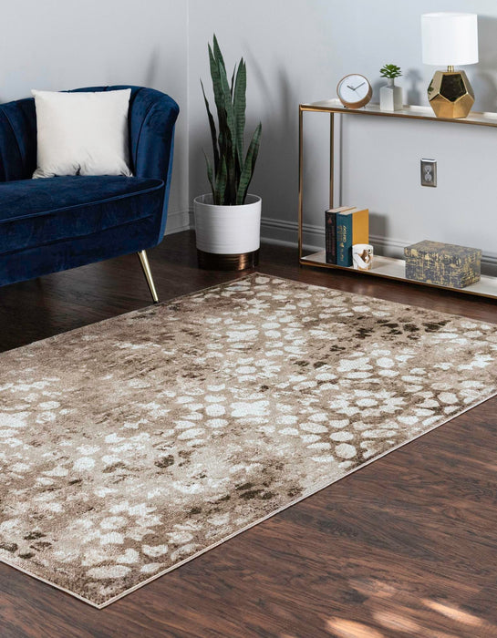 Unique Loom Sofia Collection Area Rug - Larvotto