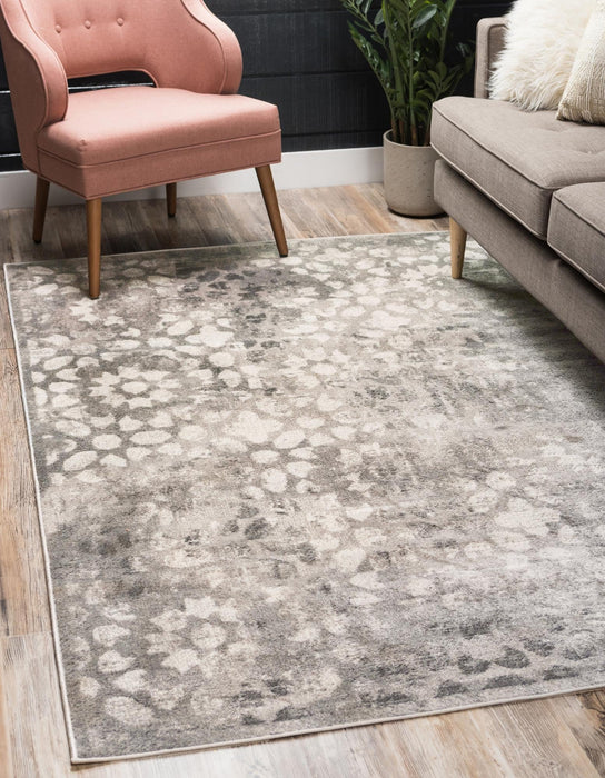 Unique Loom Sofia Collection Area Rug - Larvotto