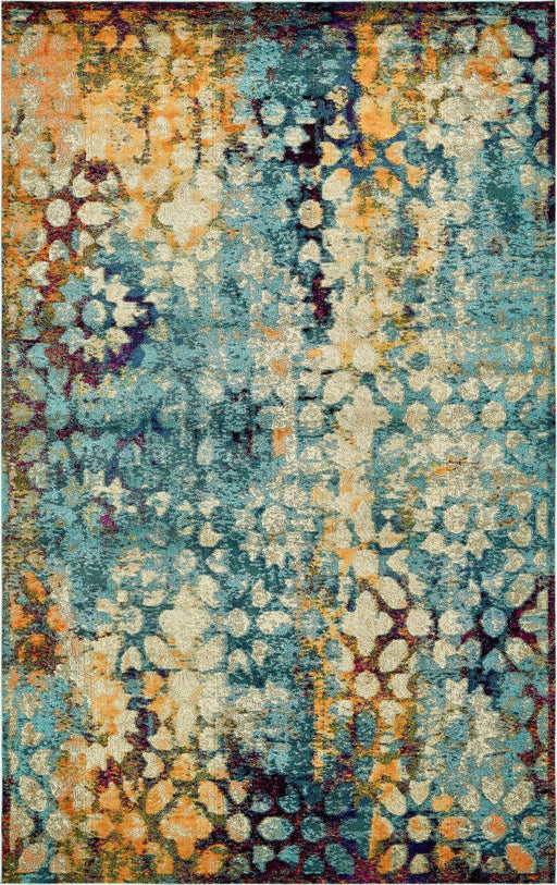 Unique Loom Vita Collection Area Rug - Pollock