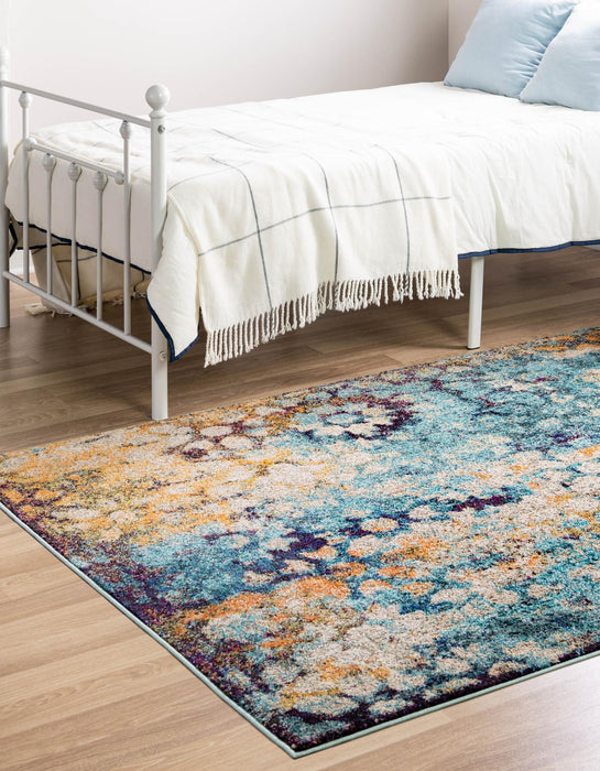 Unique Loom Vita Collection Area Rug - Pollock
