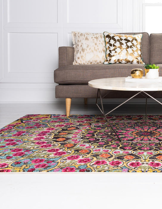 Unique Loom Vita Collection Area Rug - O' Keefe