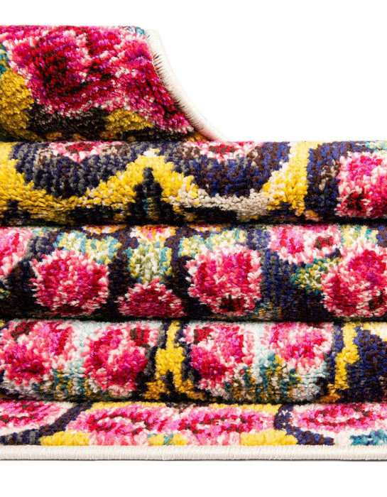 Unique Loom Vita Collection Area Rug - O' Keefe