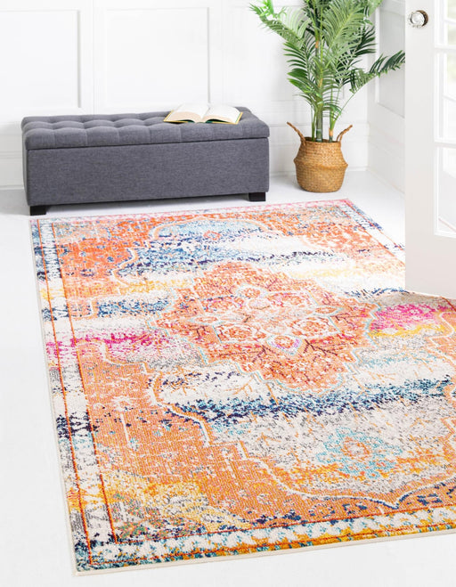 Unique Loom Vita Collection Area Rug - Monet