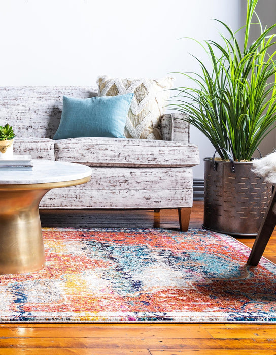 Unique Loom Vita Collection Area Rug - Monet