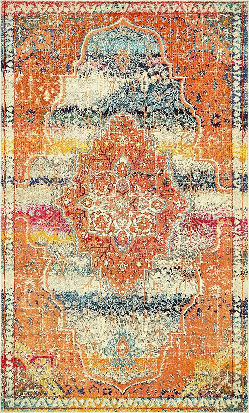 Unique Loom Vita Collection Area Rug - Monet