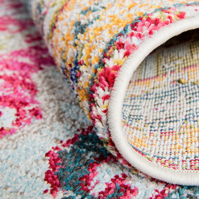 Unique Loom Vita Collection Area Rug - Haring