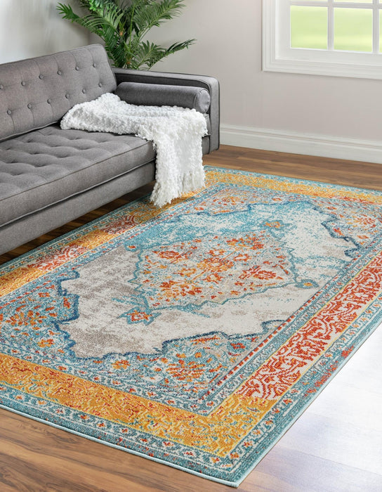 Unique Loom Vita Collection Area Rug - Da Vinci