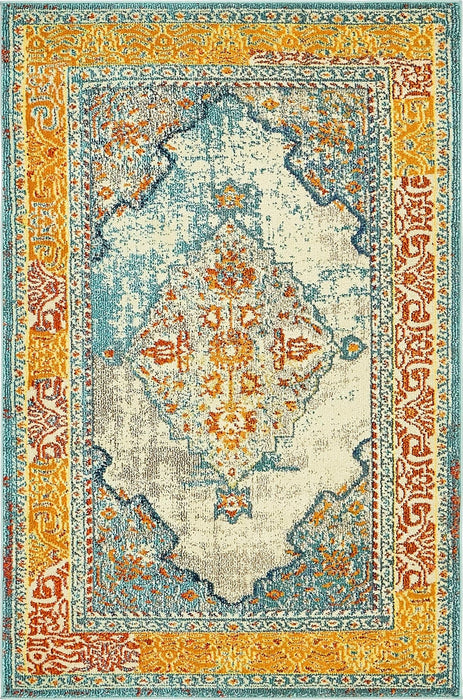 Unique Loom Vita Collection Area Rug - Da Vinci