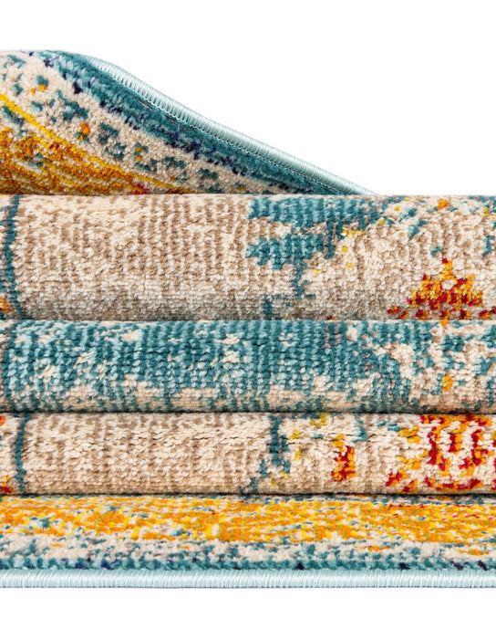 Unique Loom Vita Collection Area Rug - Da Vinci