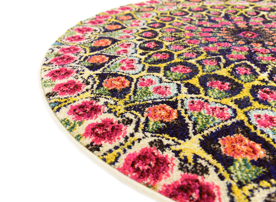 Unique Loom Vita Collection Area Rug - O' Keefe