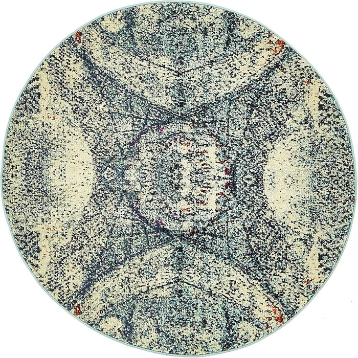 Unique Loom Vita Collection Area Rug - Munch