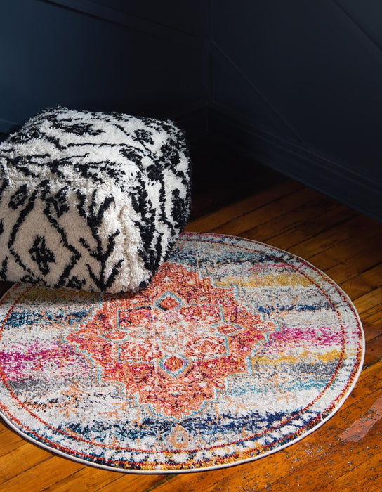 Unique Loom Vita Collection Area Rug - Monet