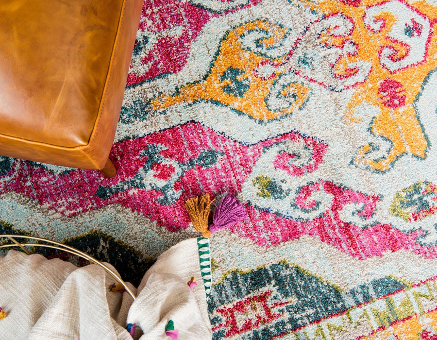 Unique Loom Vita Collection Area Rug - Haring