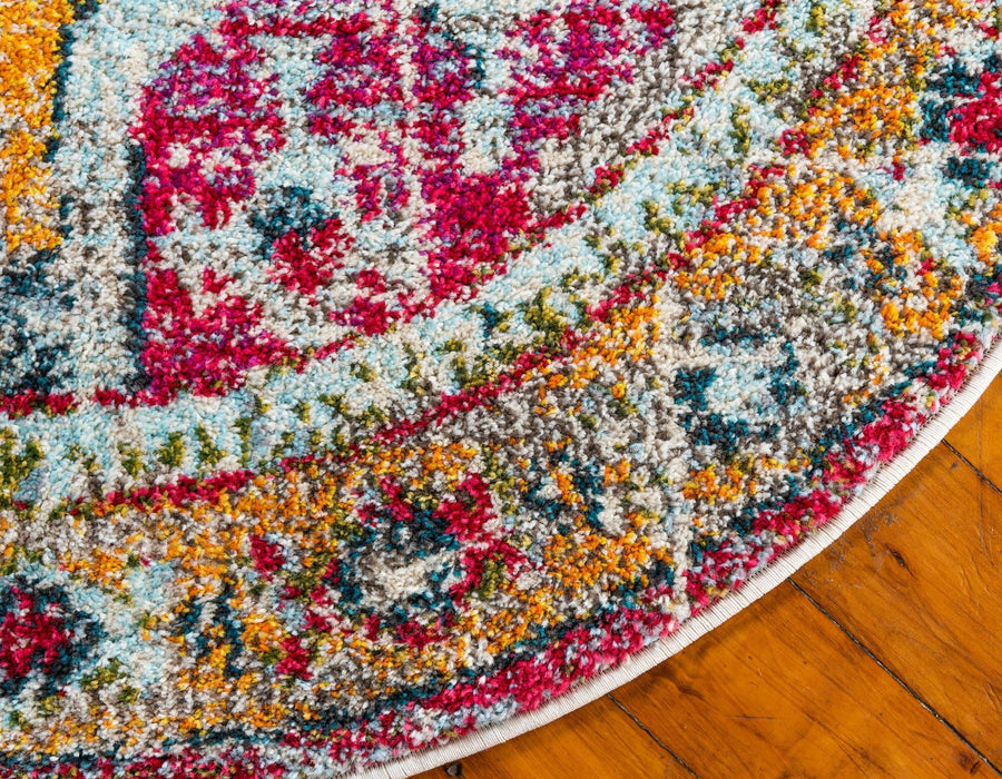 Unique Loom Vita Collection Area Rug - Haring