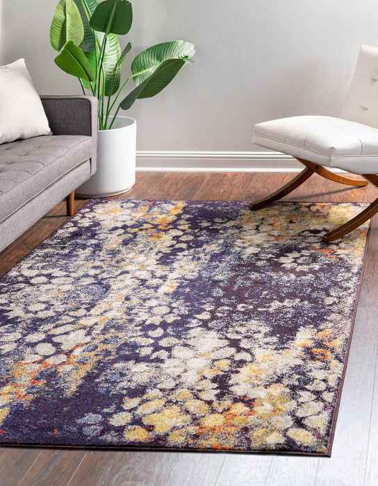 Unique Loom Vita Collection Area Rug - Pollock