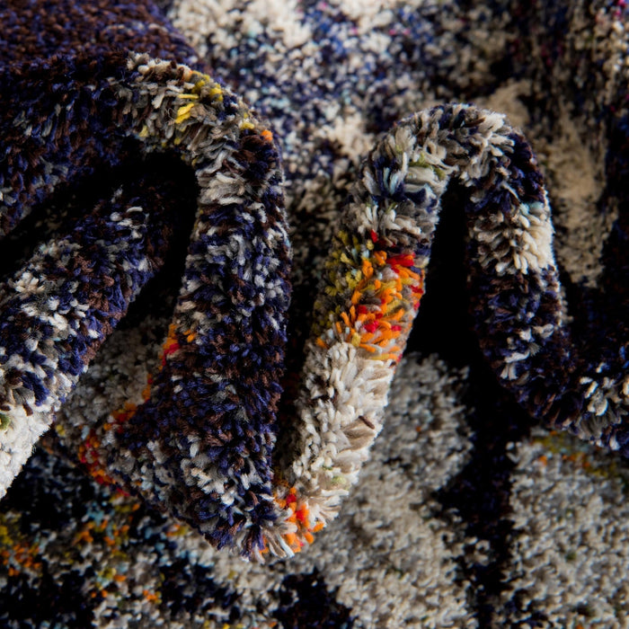 Unique Loom Vita Collection Area Rug - Pollock