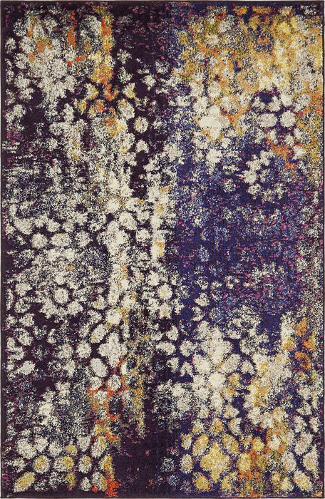 Unique Loom Vita Collection Area Rug - Pollock