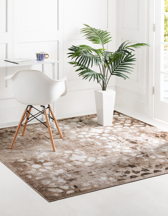 Unique Loom Sofia Collection Area Rug - Larvotto