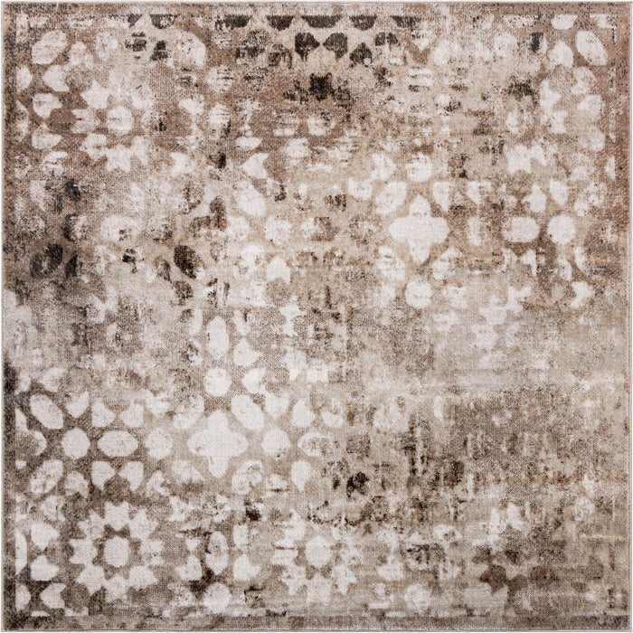 Unique Loom Sofia Collection Area Rug - Larvotto