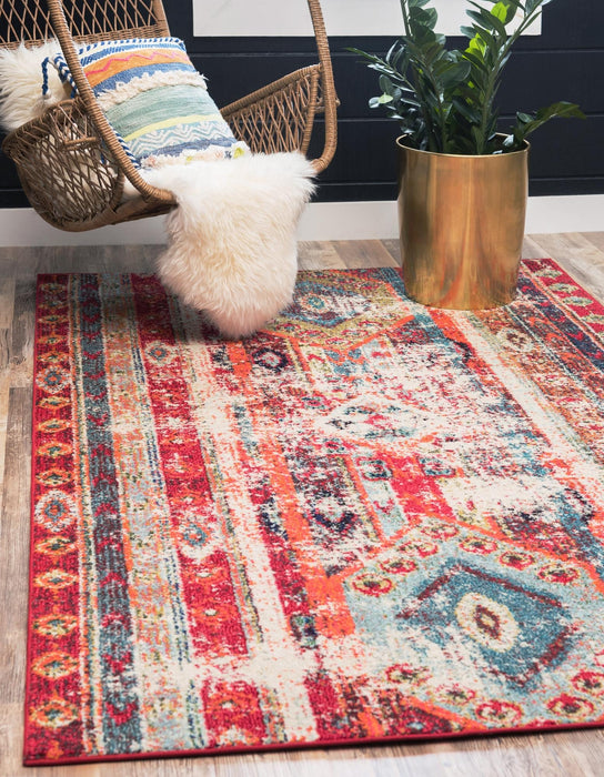 Unique Loom Sedona Collection Area Rug - Yellowstone