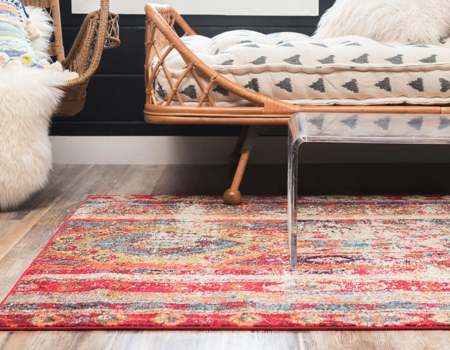 Unique Loom Sedona Collection Area Rug - Yellowstone