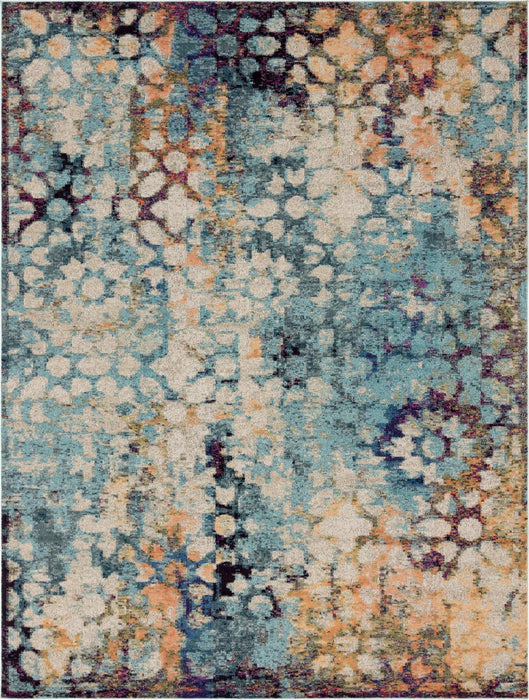 Unique Loom Vita Collection Area Rug - Pollock