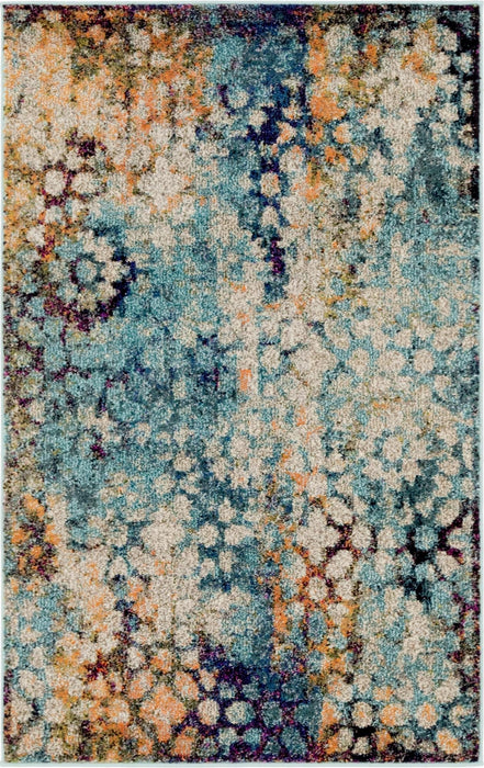 Unique Loom Vita Collection Area Rug - Pollock