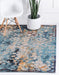 Unique Loom Vita Collection Area Rug - Pollock