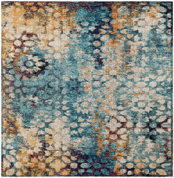 Unique Loom Vita Collection Area Rug - Pollock