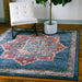 Unique Loom Utopia Collection Area Rug - Helios