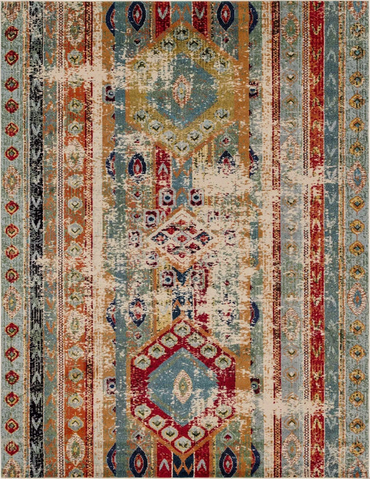 Unique Loom Sedona Collection Area Rug - Yellowstone