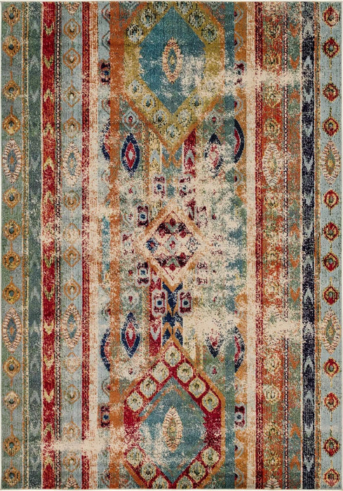Unique Loom Sedona Collection Area Rug - Yellowstone
