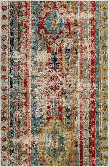 Unique Loom Sedona Collection Area Rug - Yellowstone