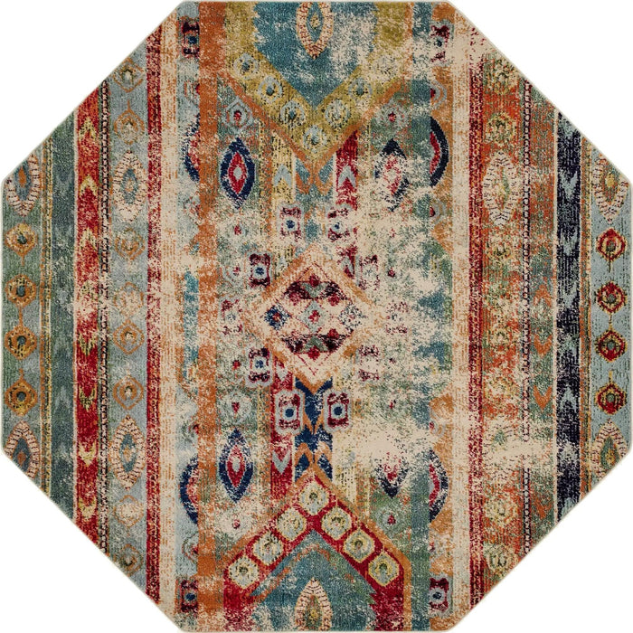 Unique Loom Sedona Collection Area Rug - Yellowstone