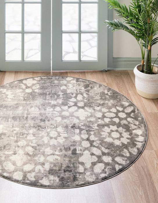 Unique Loom Sofia Collection Area Rug - Larvotto