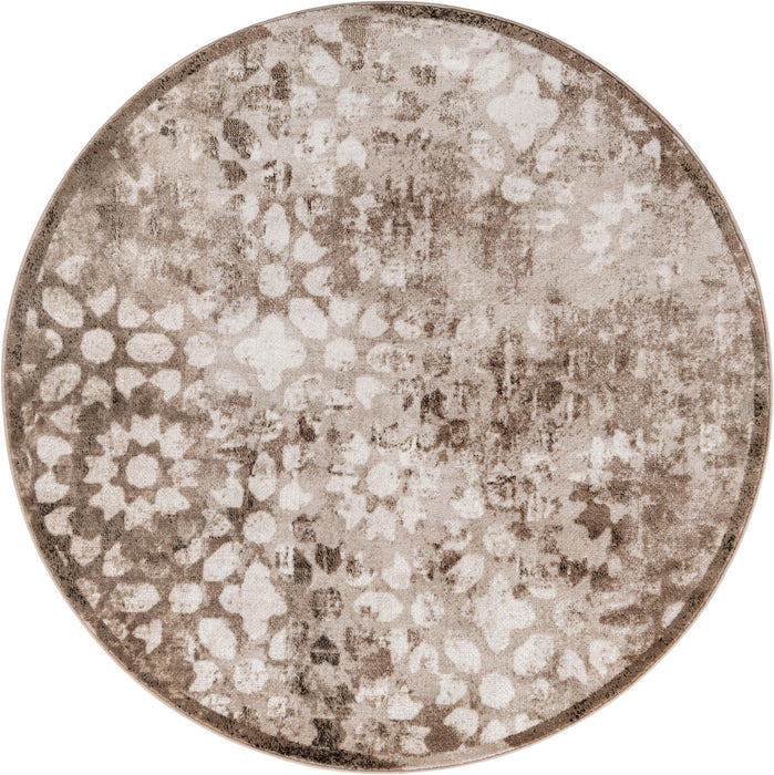 Unique Loom Sofia Collection Area Rug - Larvotto