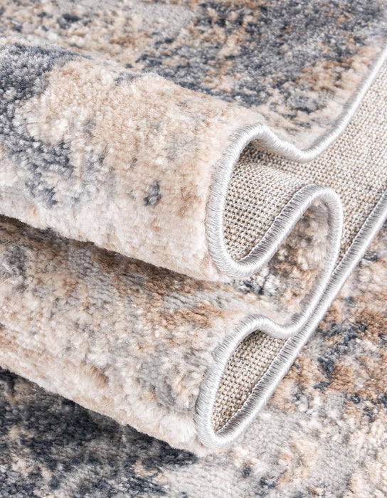 Unique Loom Caspian Collection Area Rug - Ramsar