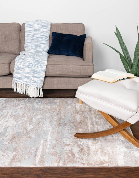 Unique Loom Caspian Collection Area Rug - Atyrau