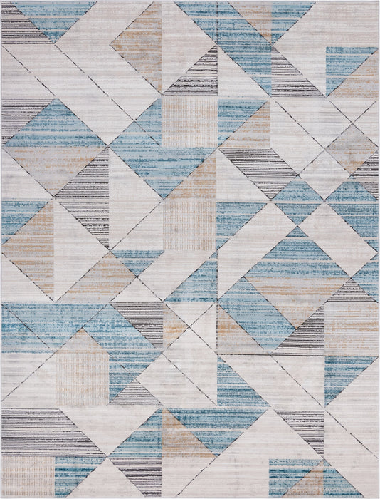 Unique Loom Leipzig Collection Area Rug - Wagner